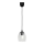 Подвесная люстра BRILLANT 1xE27/15W/230V прозрачная