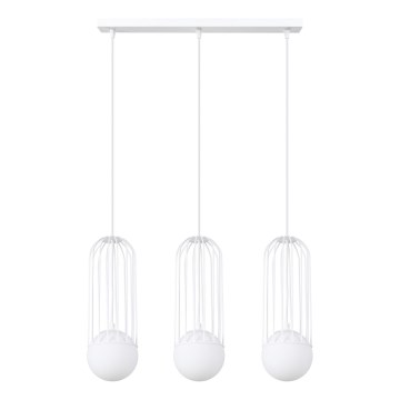 Подвесная люстра BRINA 3xG9/8W/230V белый