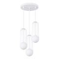 Подвесная люстра BRINA 3xG9/8W/230V белый