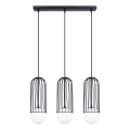 Подвесная люстра BRINA 3xG9/8W/230V черный