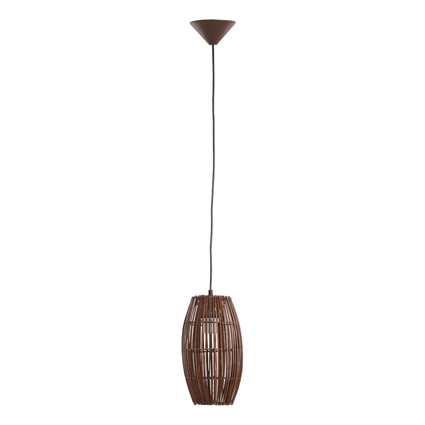 Подвесная люстра BURI 1xE27/15W/230V коричневый
