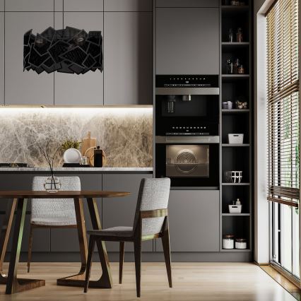 Подвесная люстра CAMO 3xE27/15W/230V черная