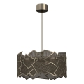 Подвесная люстра CAMO 3xE27/15W/230V золотистый