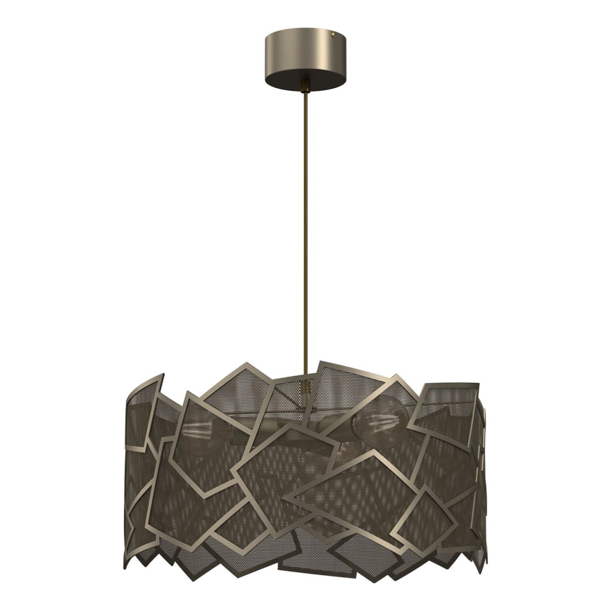 Подвесная люстра CAMO 3xE27/15W/230V золотистый