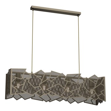 Подвесная люстра CAMO 4xE27/15W/230V золотистый