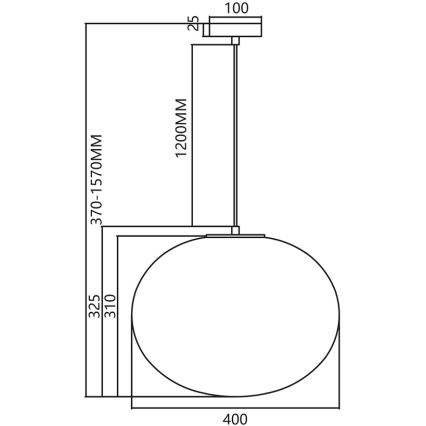 Подвесная люстра CAMPANIA 1xE27/60W/230V золотистый
