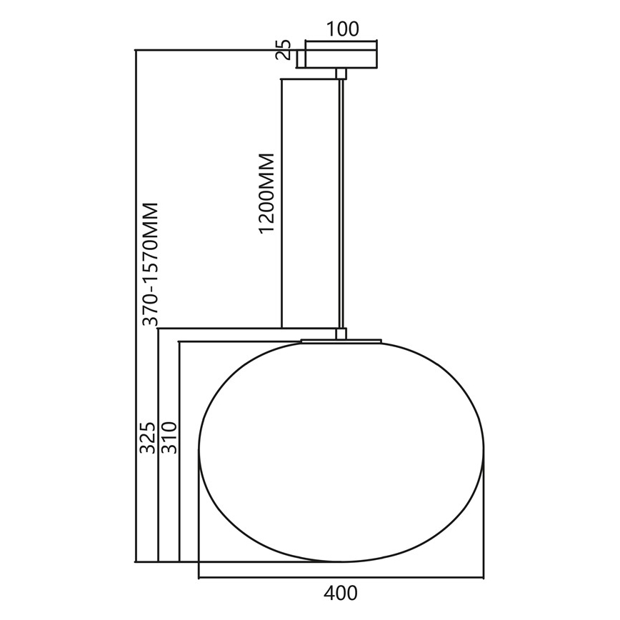 Подвесная люстра CAMPANIA 1xE27/60W/230V золотистый
