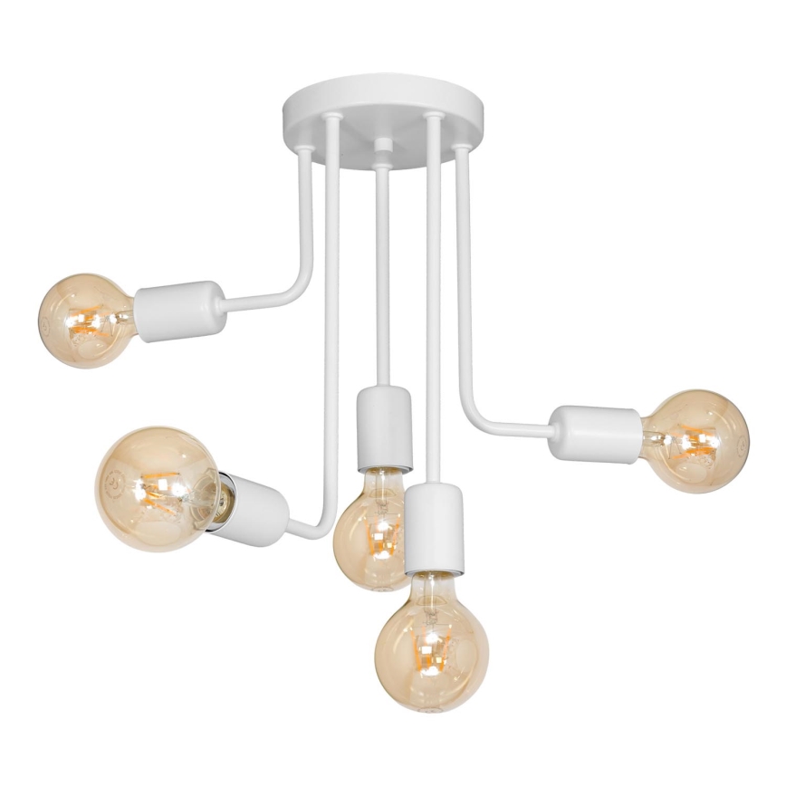 Подвесная люстра CANDELA 5xE27/60W/230V
