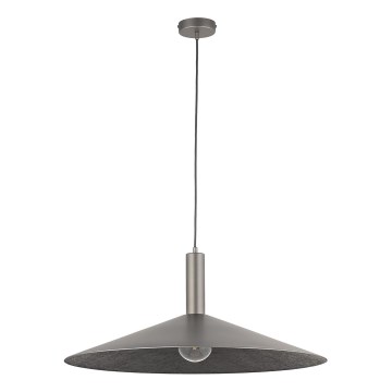 Подвесная люстра CAPRI 1xE27/15W/230V диаметр 70 см антрацит/серый