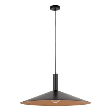 Подвесная люстра CAPRI 1xE27/15W/230V диаметр 70 см черный/медный