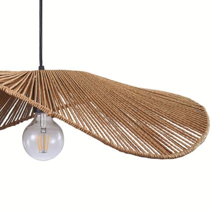 Подвесная люстра CAPRI 1xE27/20W/230V диаметр 60 см бамбук