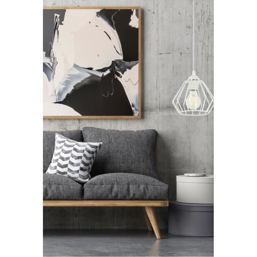 Подвесная люстра CEED 1xE27/60W/230V белый