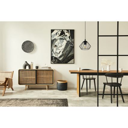 Подвесная люстра CEED 1xE27/60W/230V черный