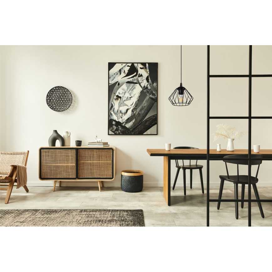 Подвесная люстра CEED 1xE27/60W/230V черный