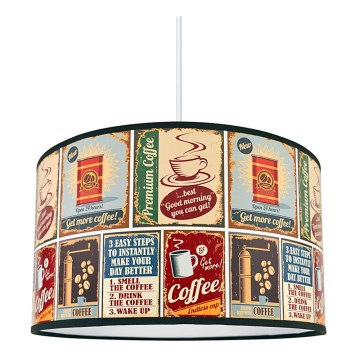 Подвесная люстра COFFEE 1xE27/60W/230V