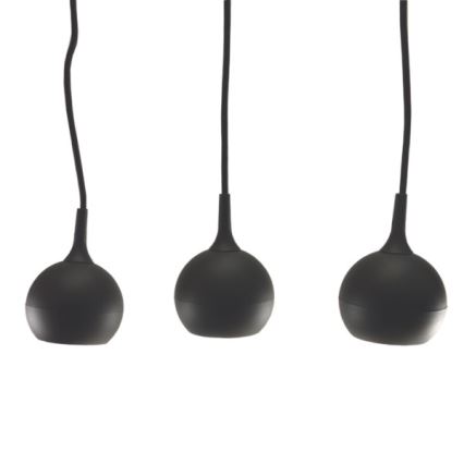 Подвесная люстра COLM 3xGU10/30W/230V черный