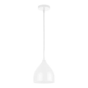 Подвесная люстра COMO 1xE27/60W/230V диаметр 17 см белый