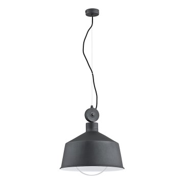 Подвесная люстра CORA 1xE27/15W/230V серый