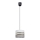 Подвесная люстра CORAL 1xE27/60W/230V ⌀ 20 cm белая/серая
