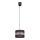 Подвесная люстра CORAL 1xE27/60W/230V ⌀ 20 cm коричневая