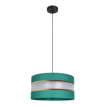 Подвесная люстра CORAL 1xE27/60W/230V ⌀ 40 cm зеленая