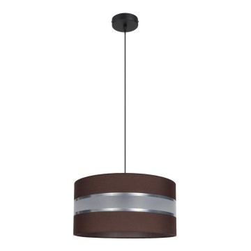 Подвесная люстра CORAL 1xE27/60W/230V ⌀ 40 cm коричневая