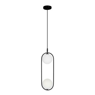 Подвесная люстра CORDEL 2xG9/28W/230V черная