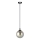 Подвесная люстра COSMO 1xE14/10W/230V диаметр 14 cm черная/серая