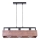 Подвесная люстра DAKOTA 3xE27/60W/230V дерево/черный