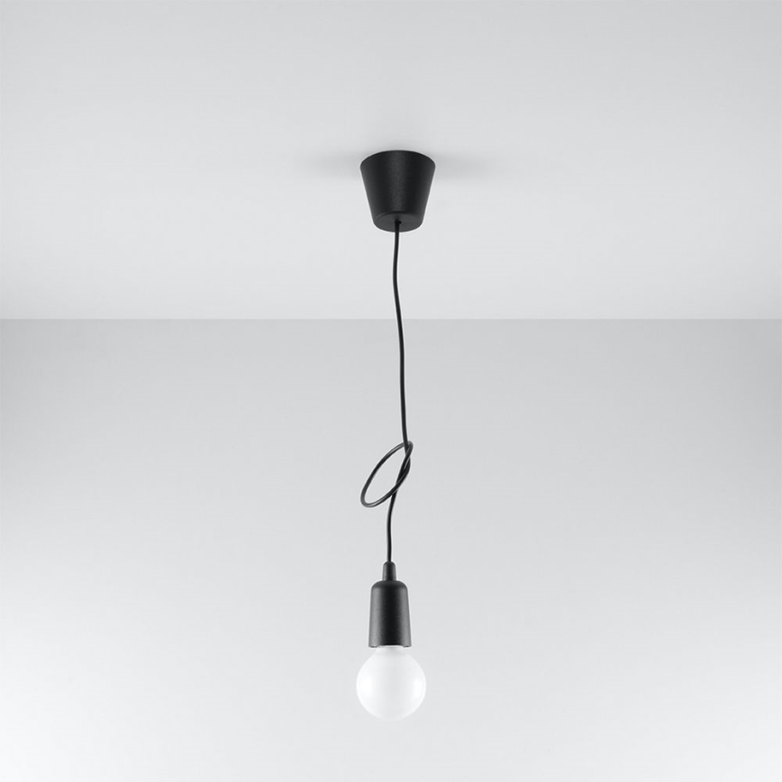 Подвесная люстра DIEGO 1xE27/60W/230V