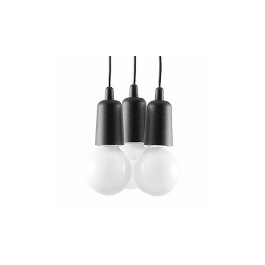 Подвесная люстра DIEGO 3xE27/60W/230V