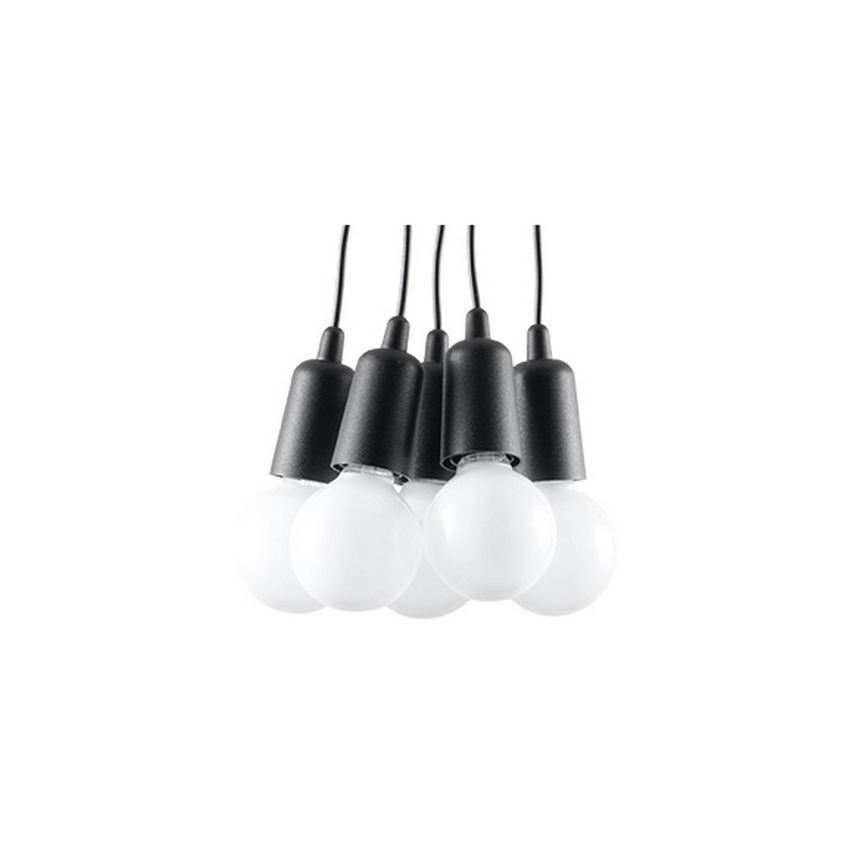 Подвесная люстра DIEGO 5xE27/60W/230V