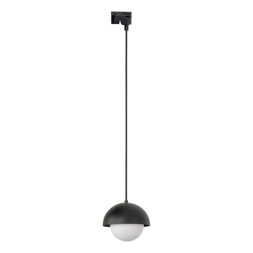 Подвесная люстра для 1-фазной трековой системы BONO 1xG9/8W/230V черный