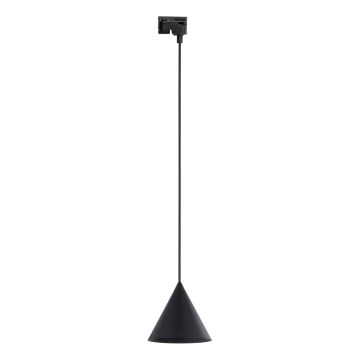 Подвесная люстра для 1-фазной трековой системы CONO 1xE27/15W/230V черный
