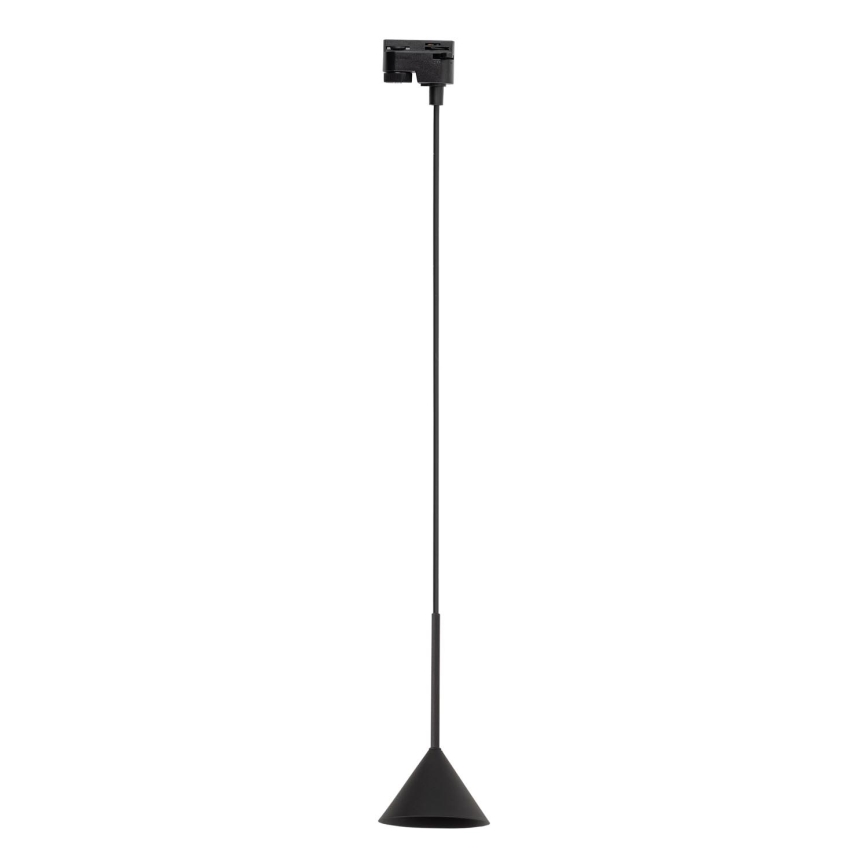 Подвесная люстра для 1-фазной трековой системы CONO MINI 1xGU10/10W/230V черный
