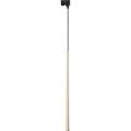 Подвесная люстра для 1-фазной трековой системы PIANO 1xG9/8W/230V золотистый/черный