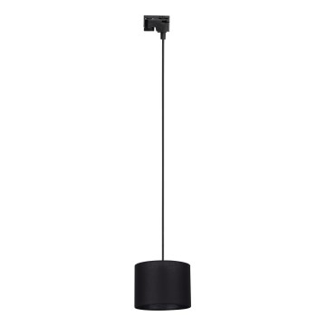 Подвесная люстра для 1-фазной трековой системы TRACER 1xE27/15W/230V диаметр 20 см черный