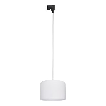 Подвесная люстра для 1-фазной трековой системы TRACER 1xE27/15W/230V диаметр 30 см черный/белый