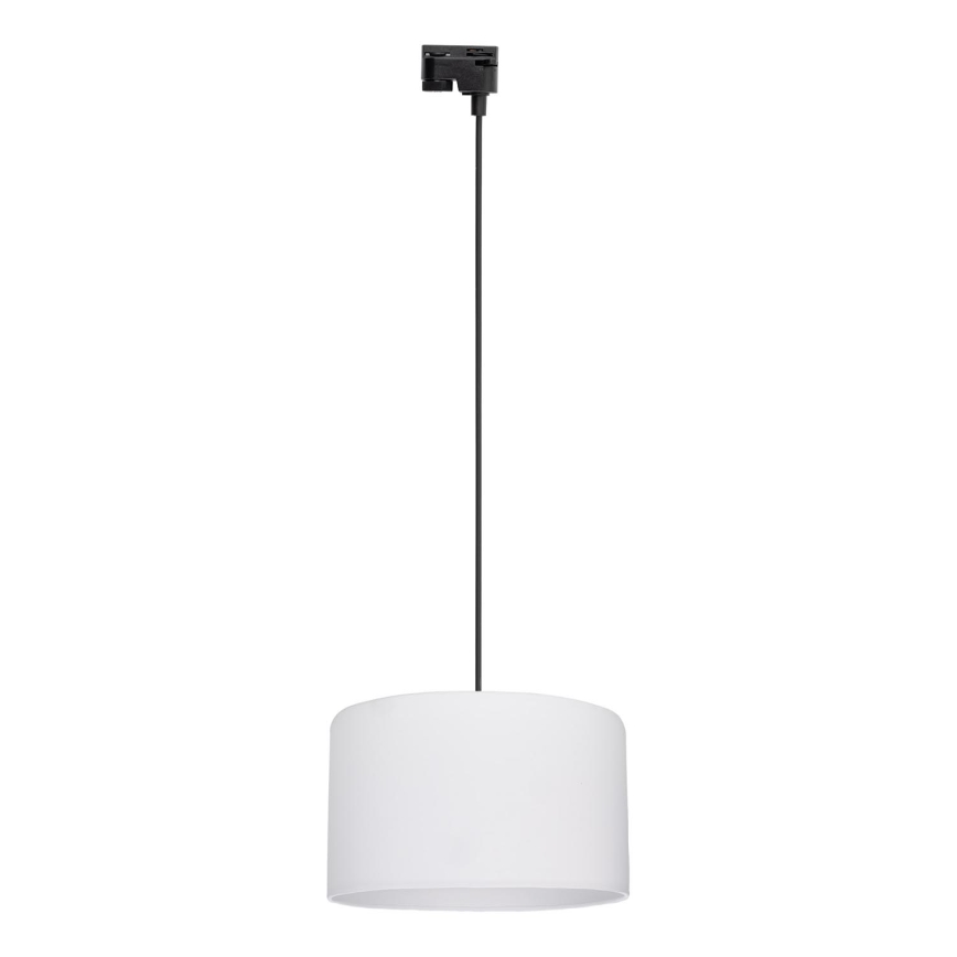 Подвесная люстра для 1-фазной трековой системы TRACER 1xE27/15W/230V диаметр 38 см черный/белый