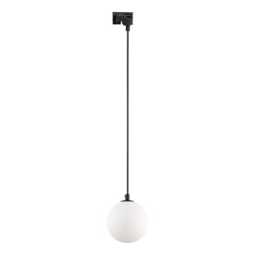 Подвесная люстра для 1-фазной трековой системы TRACER 1xG9/8W/230V черный/белый