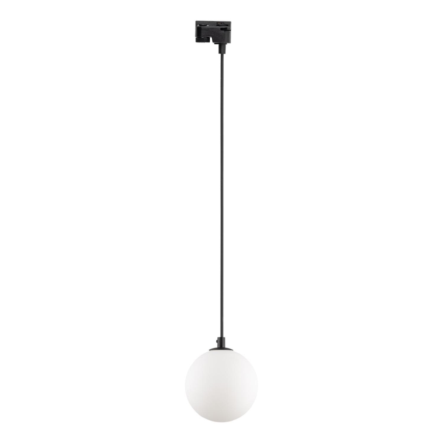 Подвесная люстра для 1-фазной трековой системы TRACER 1xG9/8W/230V черный/белый