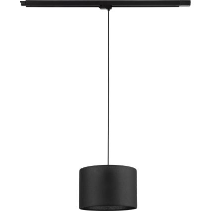 Подвесная люстра для 3-фазной трековой системы TRACER 1xE27/15W/230V диаметр 30 см черный