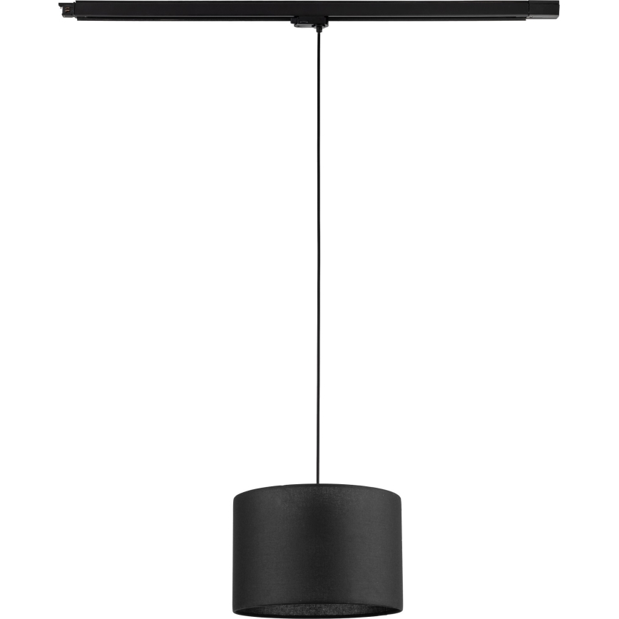 Подвесная люстра для 3-фазной трековой системы TRACER 1xE27/15W/230V диаметр 30 см черный