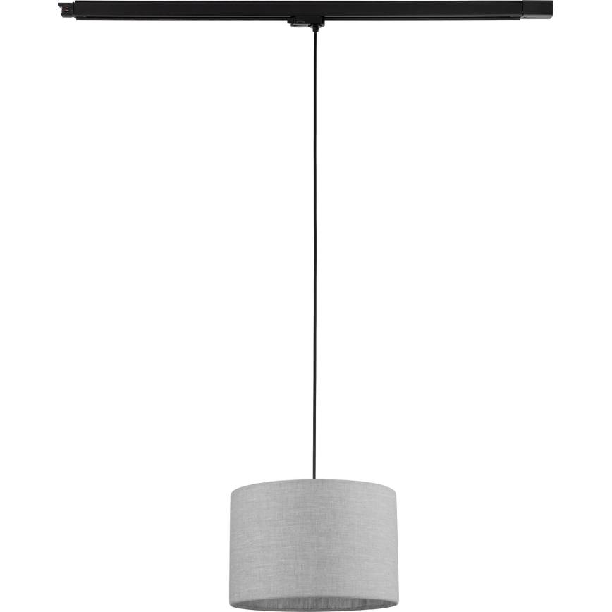 Подвесная люстра для 3-фазной трековой системы TRACER 1xE27/15W/230V диаметр 30 см черный/серый