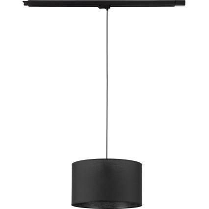 Подвесная люстра для 3-фазной трековой системы TRACER 1xE27/15W/230V диаметр 38 см черный