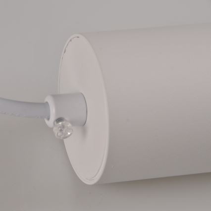 Подвесная люстра для трековой системы MARIBEL 3xGU10/10W/230V + 1 м рейка система белый