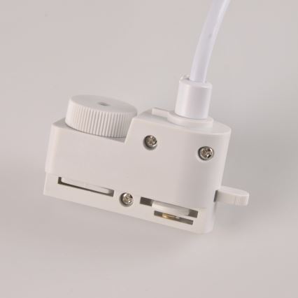 Подвесная люстра для трековой системы MARIBEL 3xGU10/10W/230V + 1 м рейка система белый