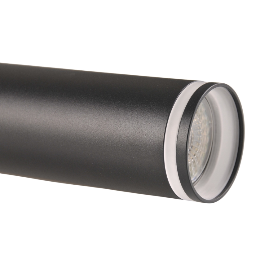 Подвесная люстра для трековой системы PARIS 3xGU10/10W/230V + 1 м рейка система черный