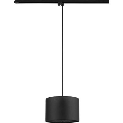 Подвесная люстра для 1-фазной трековой системы TRACER 1xE27/15W/230V диаметр 30 см черный