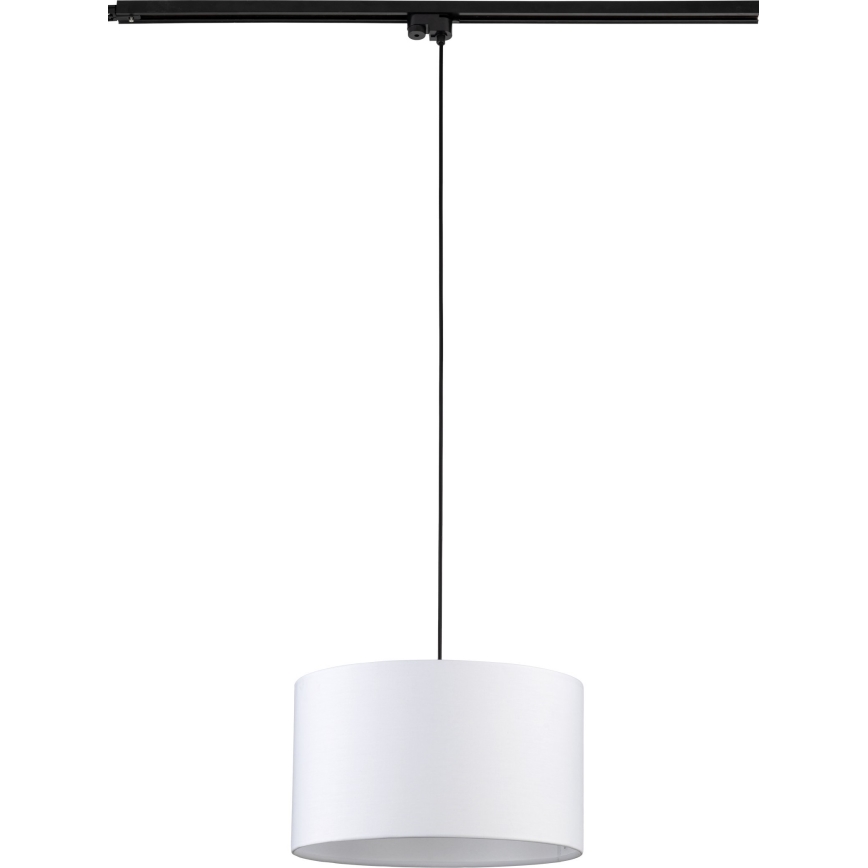 Подвесная люстра для 1-фазной трековой системы TRACER 1xE27/15W/230V диаметр 38 см черный/белый